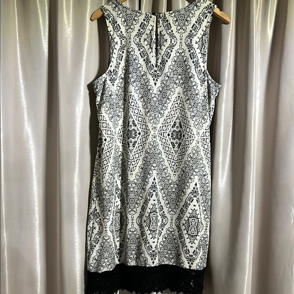 Maurices Black and White Patterned Dress - Picture 5 of 7